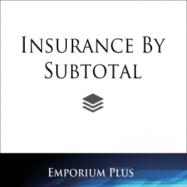 Insurance by Subtotal