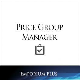 Price Group Manager