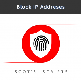 Block IP Addresses